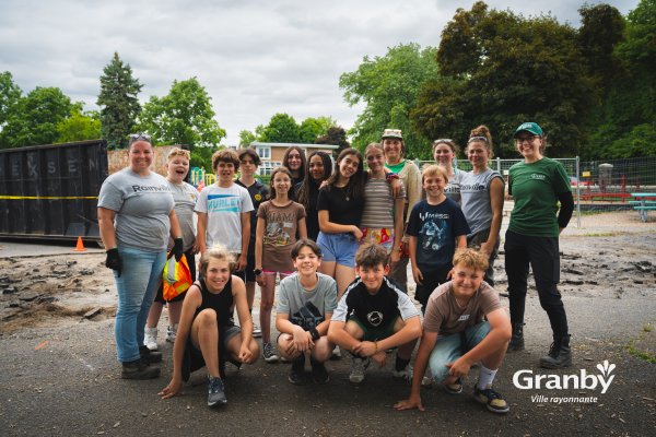 Activité de dépavage