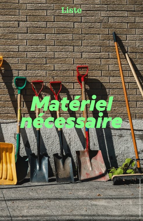 Matériel nécessaire